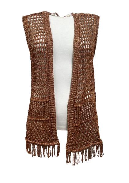 Spolverino lurex frange