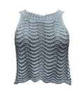 Top corto lurex