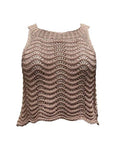 Top corto lurex