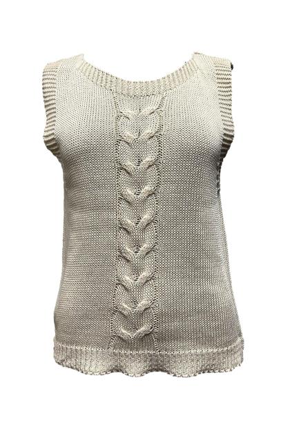 Top treccia filo