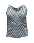 Top spiga lurex
