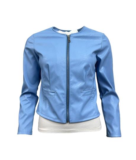 Giacca-chiodo zip
