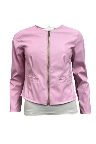 Giacca-chiodo zip