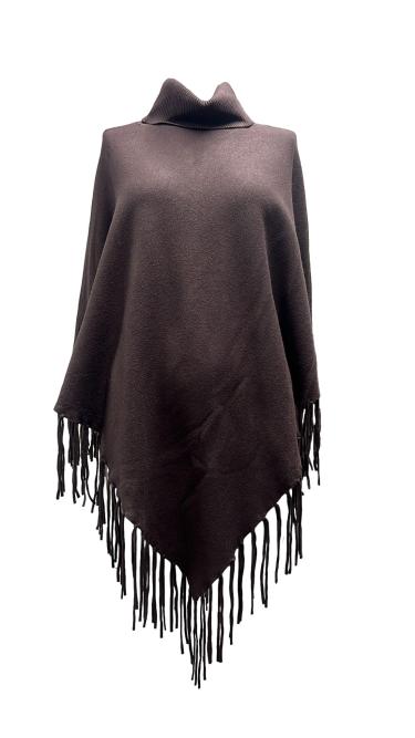 Poncho frange
