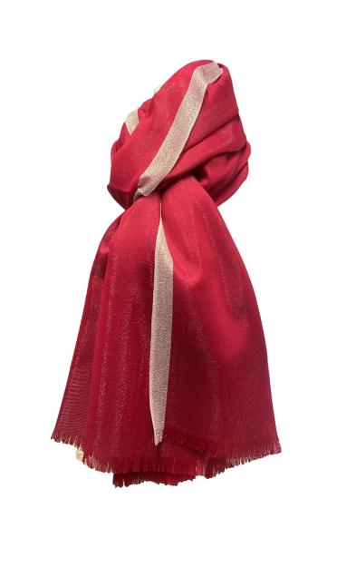 Foulard fascia lurex
