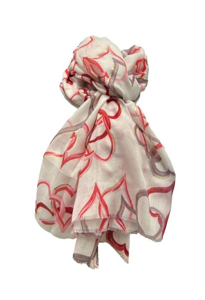 Foulard cuori
