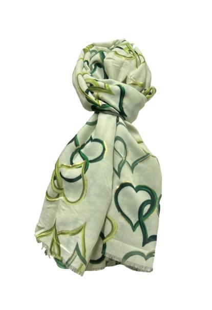 Foulard cuori