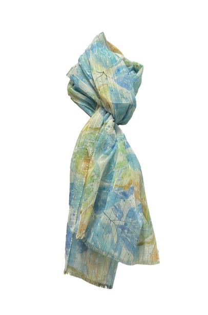 Foulard fantasia lurex