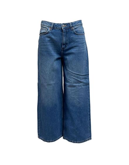 Jeans gaucho fumè