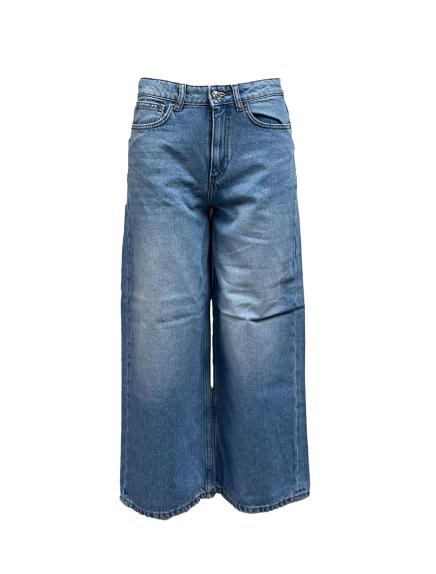 Jeans gaucho chiaro