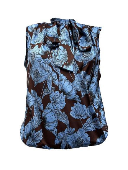Top incrocio fiocco st. fiori