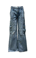 Jeans cargo con tasconi